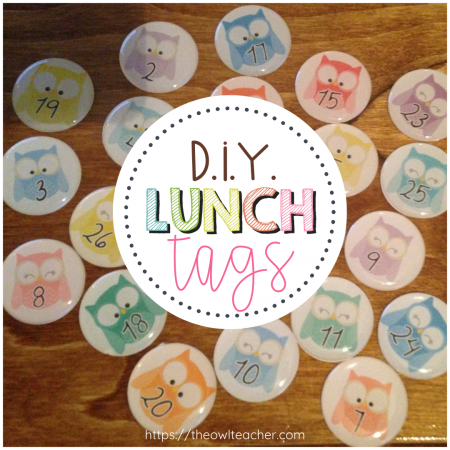 Do you need an organized routine to help students with lunch choices and attendance? This DIY lunch tags idea is perfect for managing these!