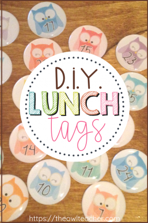 Do you need an organized routine to help students with lunch choices and attendance? This DIY lunch tags idea is perfect for managing these!