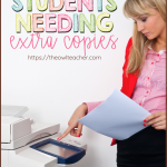 If you are like me, it's frustrating when students lose their worksheets and you have to make extra copies! This post has the solution for that classroom management problem with this simple binder!