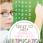 Help your students become fluent with their multiplication facts with these 5 tips and tricks! Plus, a math game freebie!