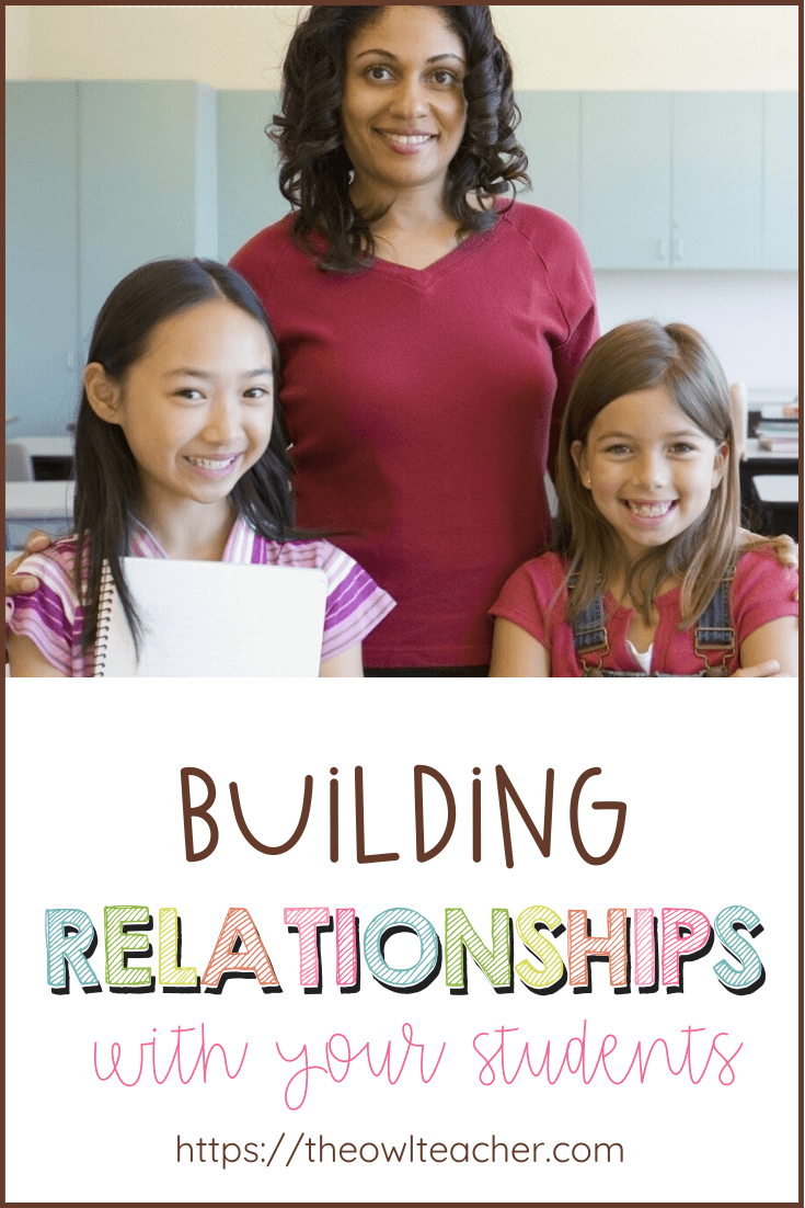 One of the best classroom management tricks is to work on building relationships with students! Read these 5 ideas on how you can create a positive classroom and build awesome student relationships!