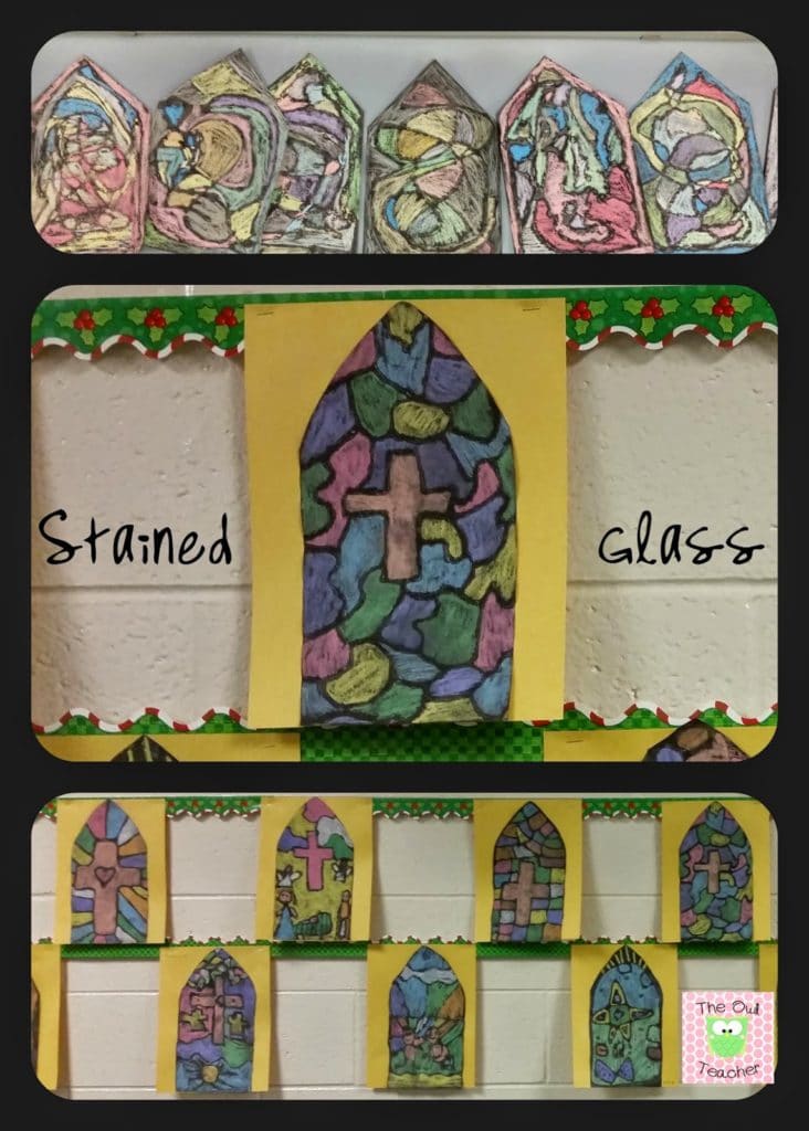 Craft Idea #2: Stained Glass Windows