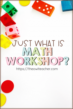 Teaching in the math workshop model helps teach independence and allows for more small group activities. So what is math workshop? Check this post out!
