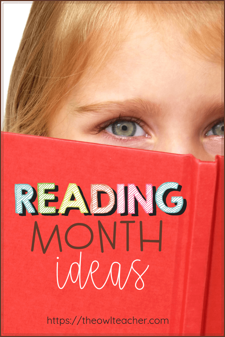 Are you looking for some reading month ideas? Check out this post where a teacher describes just what she did during this all important month!