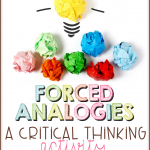 This critical thinking activity is all about getting your students to think deeper and to synthesize in your elementary classrooms! Students will love this engaging activity!