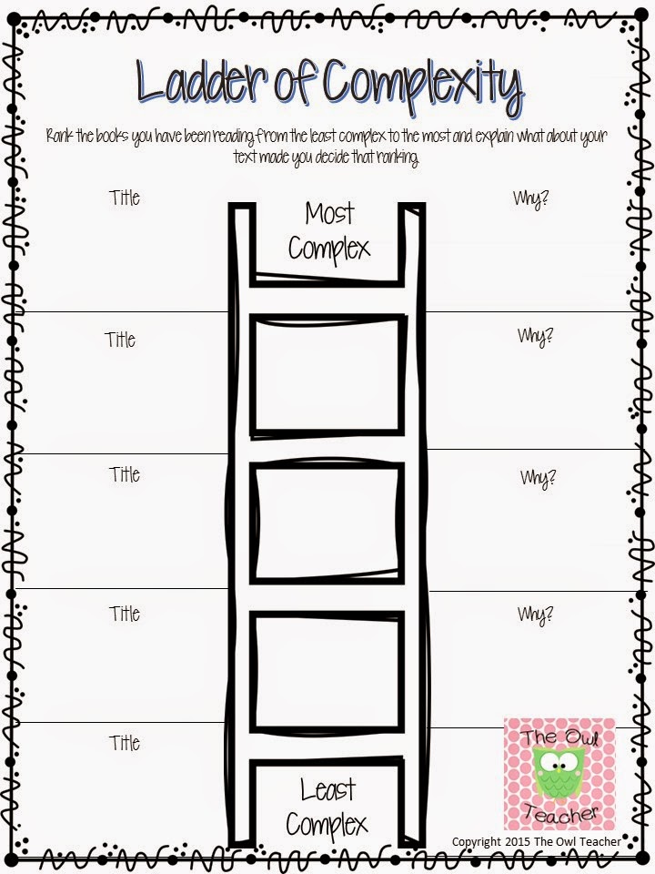 The Common Core Reading Standards say that when we teach reading we need to make sure students are reading books with text complexity! How can we do that? With these ideas and tips of course! (Plus there is a freebie to get your students started!)