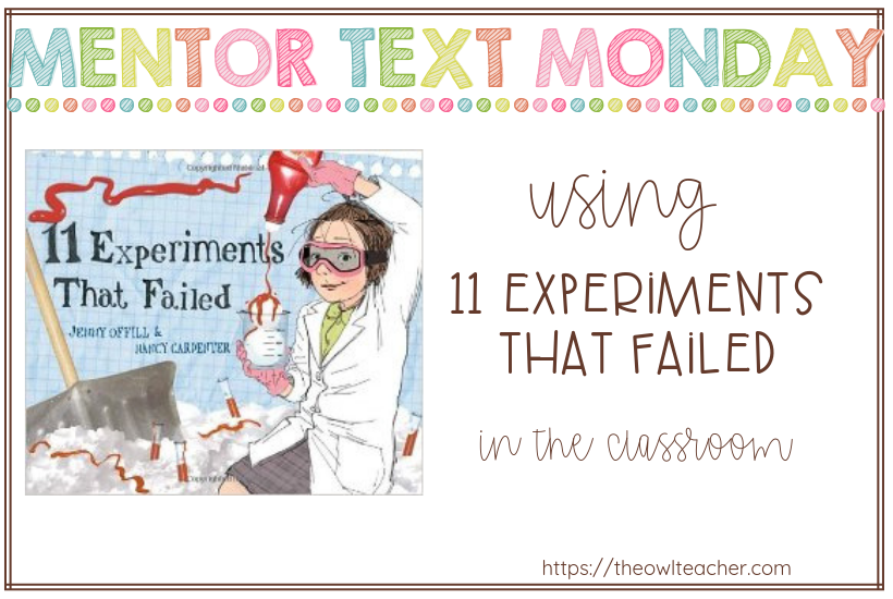 MTM: 11 Experiments That Failed - The Owl Teacher