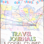 I'm always looking for an engaging social studies lesson to teach and this also brings aboard writing journals! Check out these engaging travel journals that will motivate your students to learn about geography!