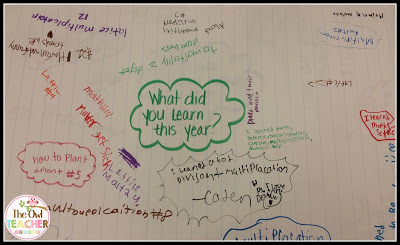 The end of the year can get pretty crazy! Teachers are always looking for activities and ideas to keep students engaged in the classroom! Why not try chalk talk reflections?