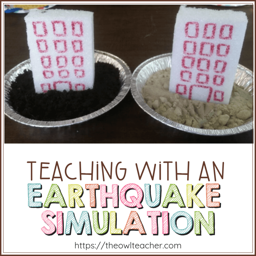 Earthquake Simulation The Owl Teacher Earthquake Simulation The Owl Teacher