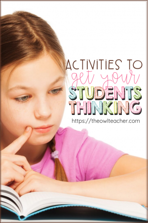 Your students will LOVE these thinking strategies for any subject area you teach in your elementary classroom! Check these thinking routines and ideas out here!