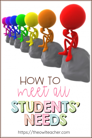 With our classrooms and students as diverse as ever, we need to figure out ways to differentiate and meet all students' needs. Check out these ideas and tips to help you!