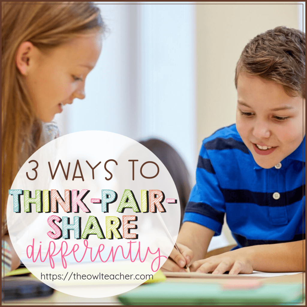 think pair share research