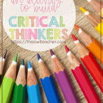 Teach your students to use critical thinking with this activity that is guaranteed to use higher order thinking (HOTS). And BONUS: this strategy is perfect for any elementary content area too!