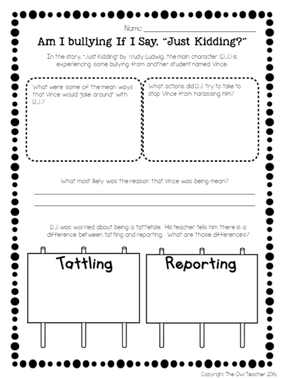 How often do you hear students say they were just kidding? Probably more times than you can count. "Just Kidding" talks about just that!