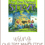 Text-To-Text connections. Theme. Personification. These are just a few of the reading skills that can be taught in your classroom by "Our Tree Named Steve!"