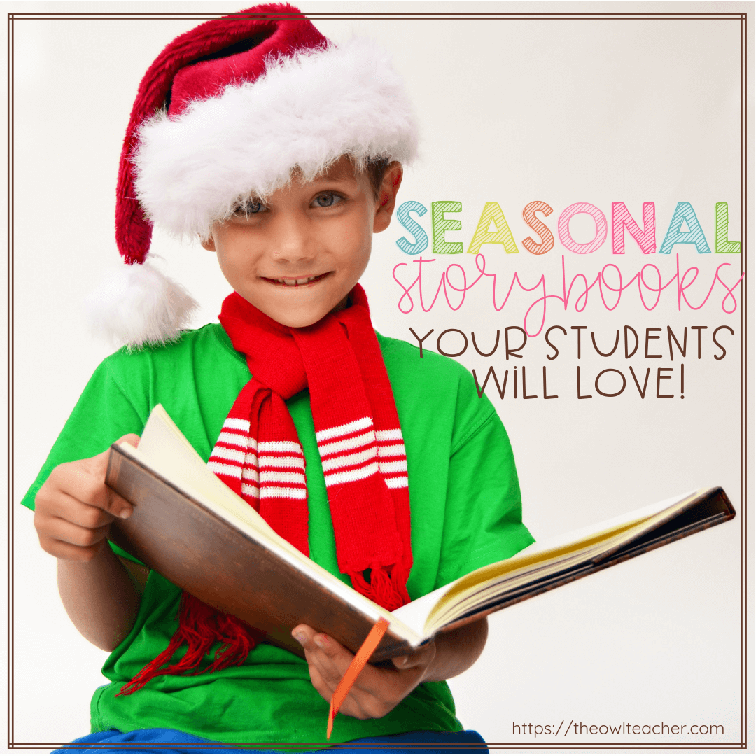 If you are looking for some great read alouds during this Christmas or holiday season, look no further! Check out these fantastic seasonal books that will engage your students!