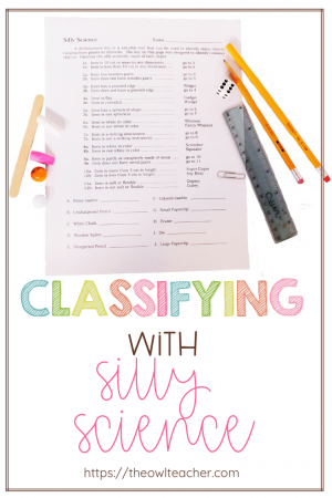 Classification is one of those skills that are necessary to teach when teaching science, especially when teaching about the scientific method. This engaging activity is a way to help students understand how scientists classify living things (dichotomous key).