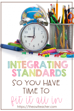 Teachers everywhere know how hard it is to fit in all your standards so that you teach everything you're supposed to teach in a school year. Often, teachers don't meet this high expectation, because there's just too much. How can we start making it happen? Our guest blogger shares her insight on integrating standards so that you can fit more curriculum into your lessons - curriculum that's interdisciplinary! Click through to read more.