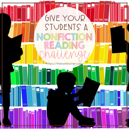 I wanted my students to be exposed to many different types of nonfiction reading - especially with the common core standards requiring it. That's when I decided to create this reading challenge freebie to engage them into reading nonfiction more! Check out this reading idea for your elementary classroom!