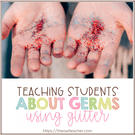 Make teaching the science of germs and spreading illnesses hands on with this fun teaching idea in your elementary classroom!
