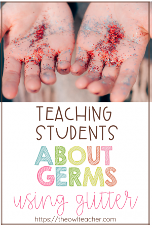 Make teaching the science of germs and spreading illnesses hands on with this fun teaching idea in your elementary classroom!