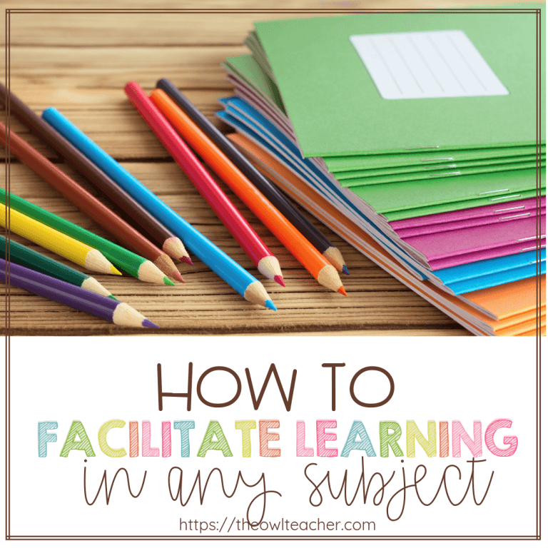 It is absolutely possible to facilitate learning in any subject with the six tips listed in this post. These suggestions are all based on foundational teaching practices and not on specific course curriculum. Click through to get these tips and save this post to reference later!
