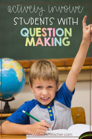 Every teacher wants to actively involve students in lessons and activities, but sometimes that idea gets lost in translation. This activity that allows students to make the questions is a sure-fire way to actively involve them and get them engaged in learning! Read how I did this in my own classroom in this post.