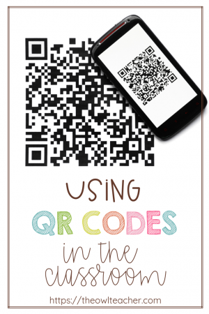 Do you feel intimidated by using QR codes in the classroom? There's no need for that, as they're very easy to make and use! This blog post gives a quick tutorial of how to make QR codes and incorporate them into lessons and activities, so click through to learn how!