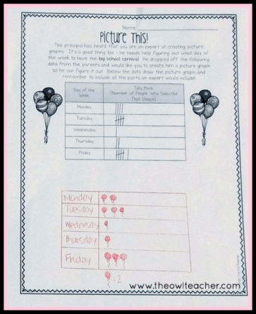 Did you know that one year, I forgot to teach graphing? Oops! In an effort to make up for that big mistake, I created an entire math workshop unit that works to make graphing fun for students. It includes pictographs, bar graphs, and line plots, and students have SO much fun with the activities included! Read this post to learn more!