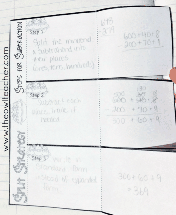 There are a handful of addition and subtraction strategies that can be taught, but in this blog post, I'm sharing exactly how I teach the split strategy for addition and subtraction. Read all of my steps and download a free resource to help you implement the split strategy in your math instruction!