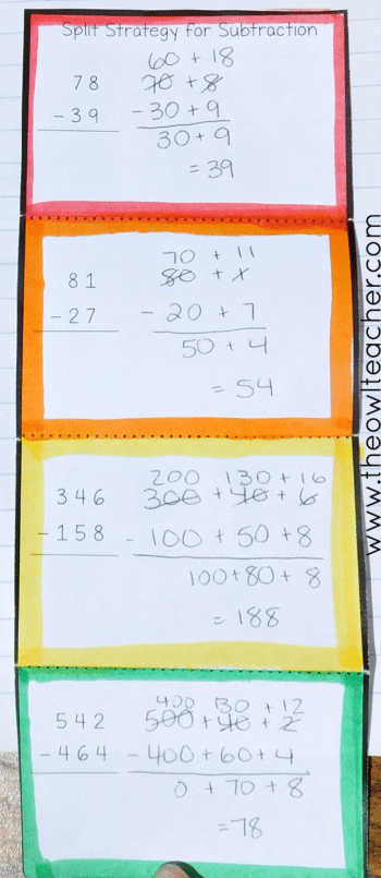 teaching addition and subtraction strategies the owl teacher