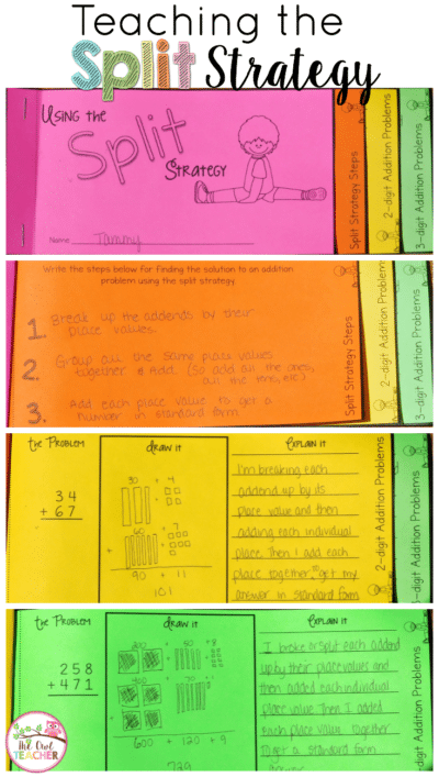 teaching addition and subtraction strategies the owl teacher