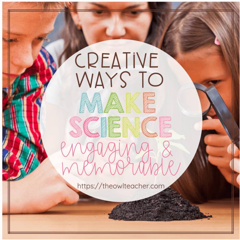 Make science engaging and memorable with this list of ideas to integrate science into students' daily school routine. Science experiments are fun, but they're usually very short-lived in terms of engagement. I provide a list of alternative ideas that allow teachers to weave science into the school day for long-term impact and to get students used to a higher exposure of science vocabulary and concepts.