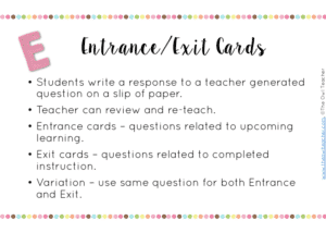 If you're bored with the same informal assessments such as the ticket out the door, check out this list of assessment ideas that are low prep and engaging for your classroom. This blog post includes an A to Z list of ideas for informal assessments with a FREE printable.