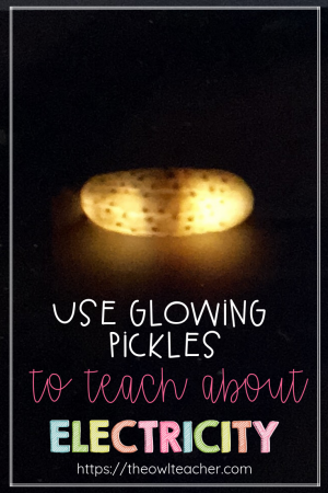 Teaching electricity becomes exciting and suspenseful when you go about it with this engaging scientific demonstration using pickles! Your class will see how a pickle can be turned into a conductor of electricity, as well as a conductor for sound energy and light energy! Your students will love this demonstration, but be sure that it is done by you and NOT the students (for safety reasons)!