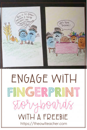 Engage your students with fingerprint storyboards. This is a strategy that can help students remember events in any content area while having fun!