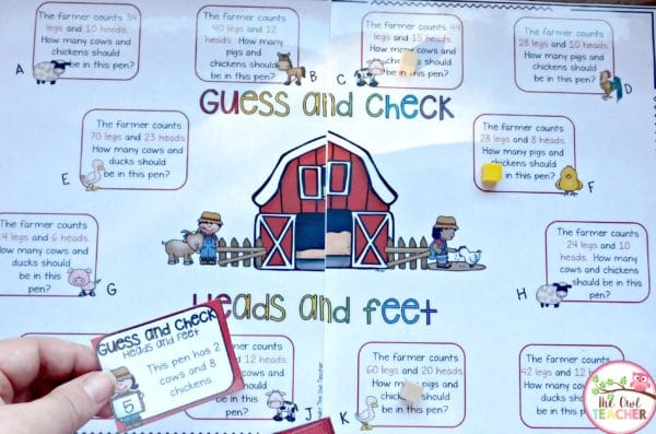 Problem solving tends to REALLY throw students for a loop when they're first introduced to it. Up until this point, math has been numbers, but now, math is numbers and words. I discuss four important steps I take in teaching problem solving, and I provide you with examples as I go. You can also check out my math workshop problem solving unit for third grade!