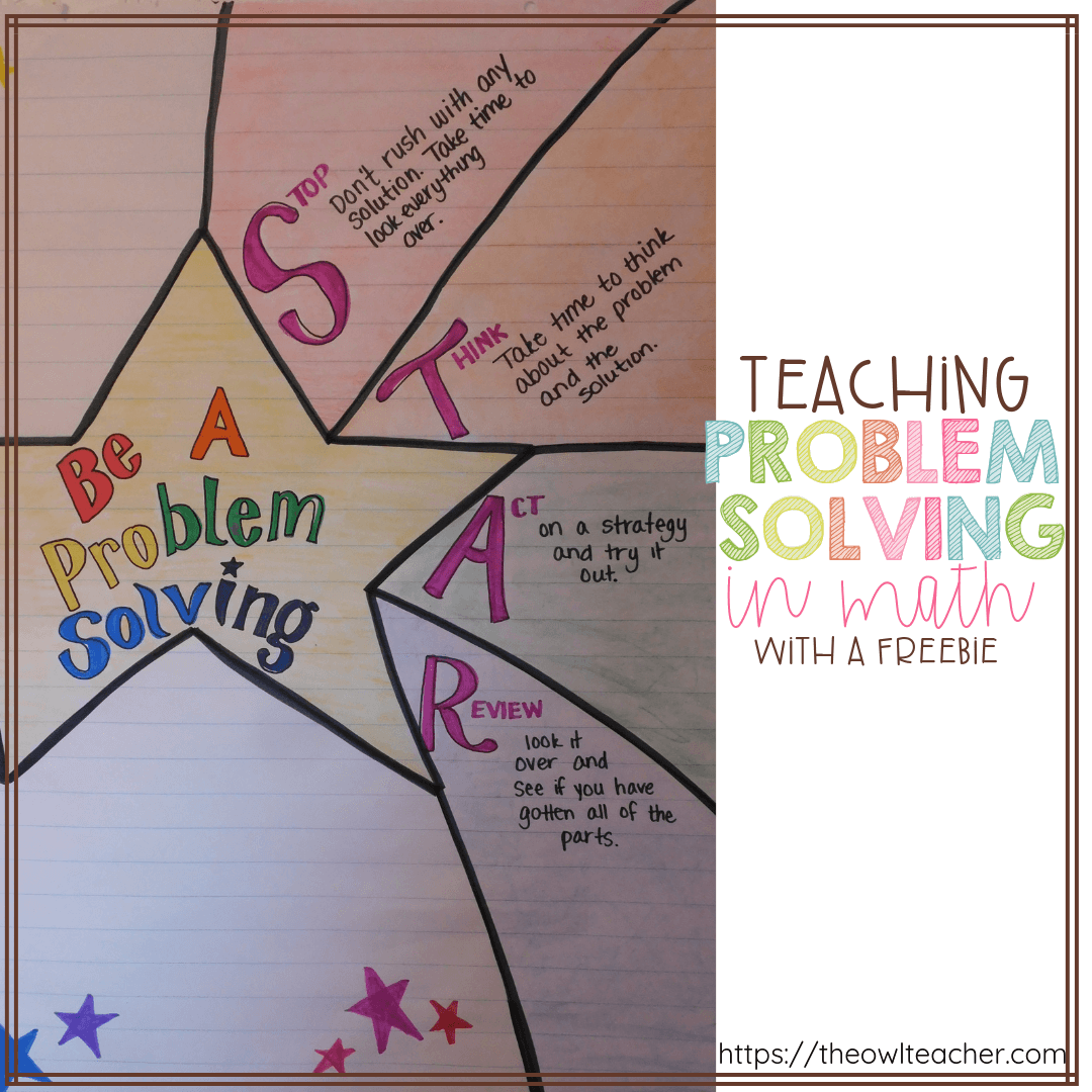 problem solving strategy in teaching