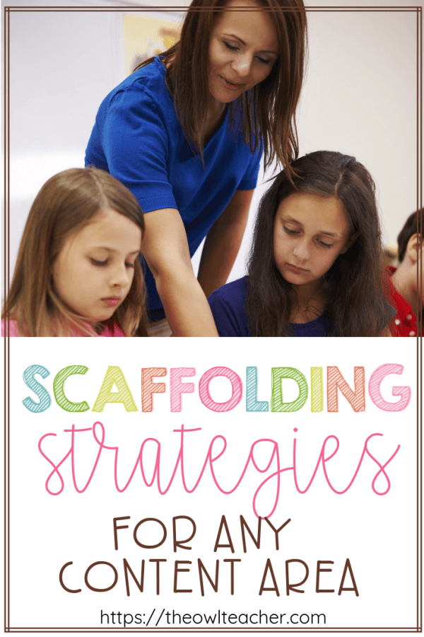 Scaffolding Strategies For Any Content Area | Teaching Strategies