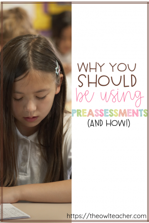Using a preassessment in your instruction is one of the best ways to save time, close academic gaps, differentiate instruction, and deliver effective instruction. If you're not using preassessments in your classroom, then you should definitely consider doing so! Click through to read more about what preassessments are, how to use them, and how to get the most out of them.
