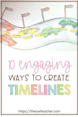 10 Engaging Ways To Create Timelines The Owl Teacher