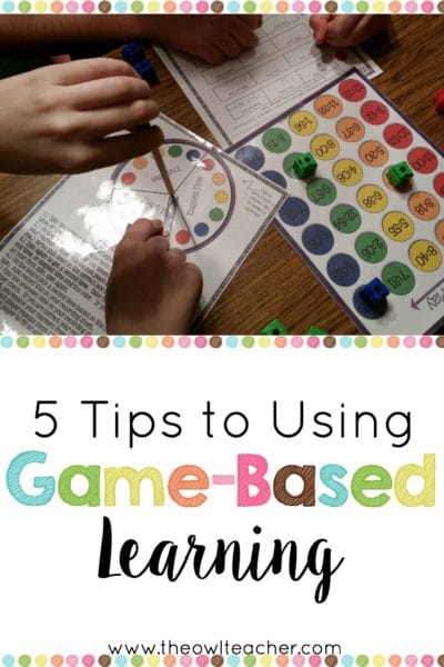 5 Tips to Using Game-Based Learning - The Owl Teacher