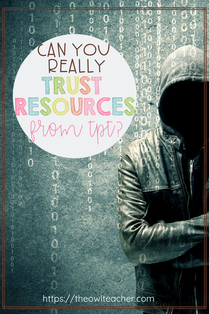 Can you really trust resources on Teachers Pay Teachers? Which is better the publishers or TpT? This post addresses those concerns and puts it bluntly! via @deshawtammygmail.com