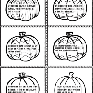 Halloween Writing Prompts & Story Starters Printable & Digital (Google)