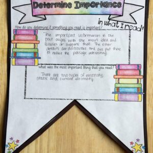 Reading Strategies and Skills Pennants
