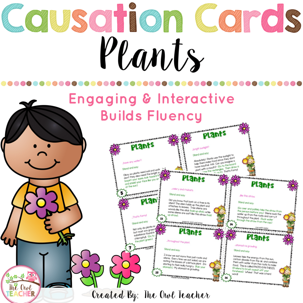 Plant Causation Cards - The Owl Teacher
