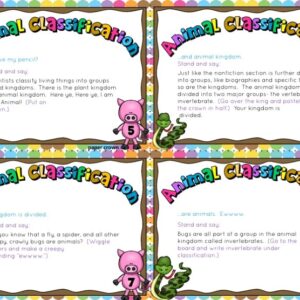 Animal Classification Causation Cards