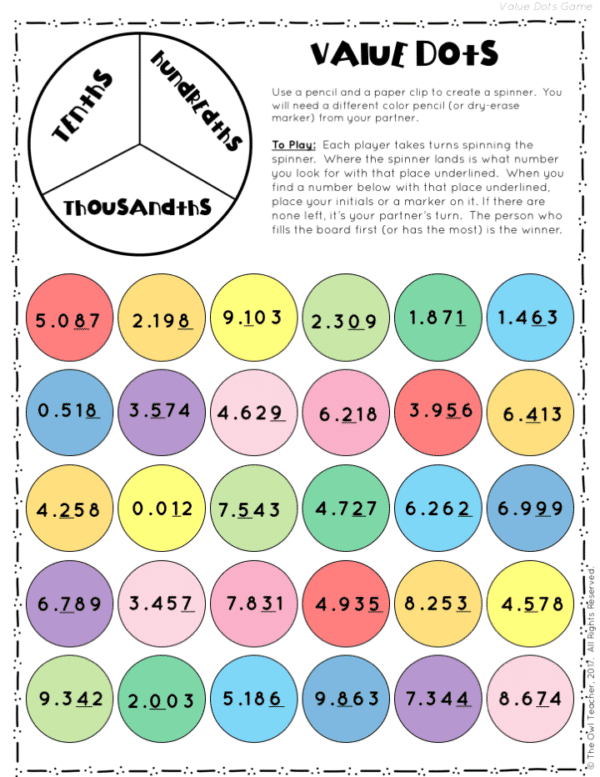 decimal-place-value-math-workshop-lesson-plan-unit-the-owl-teacher