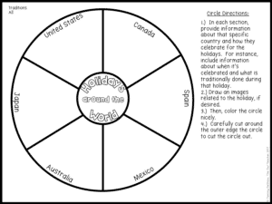 Holidays Around the World Circle Book